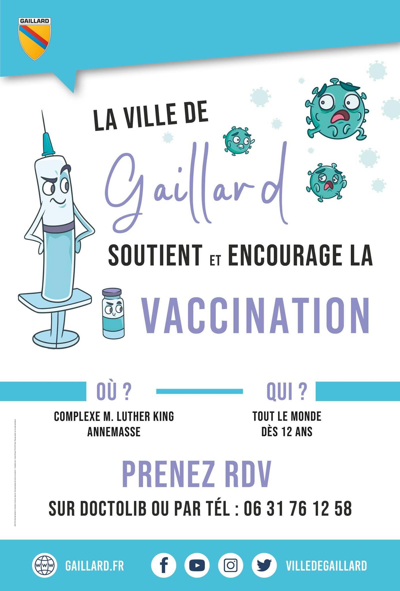 Centre De Vaccination Martin Luther King Annemasse