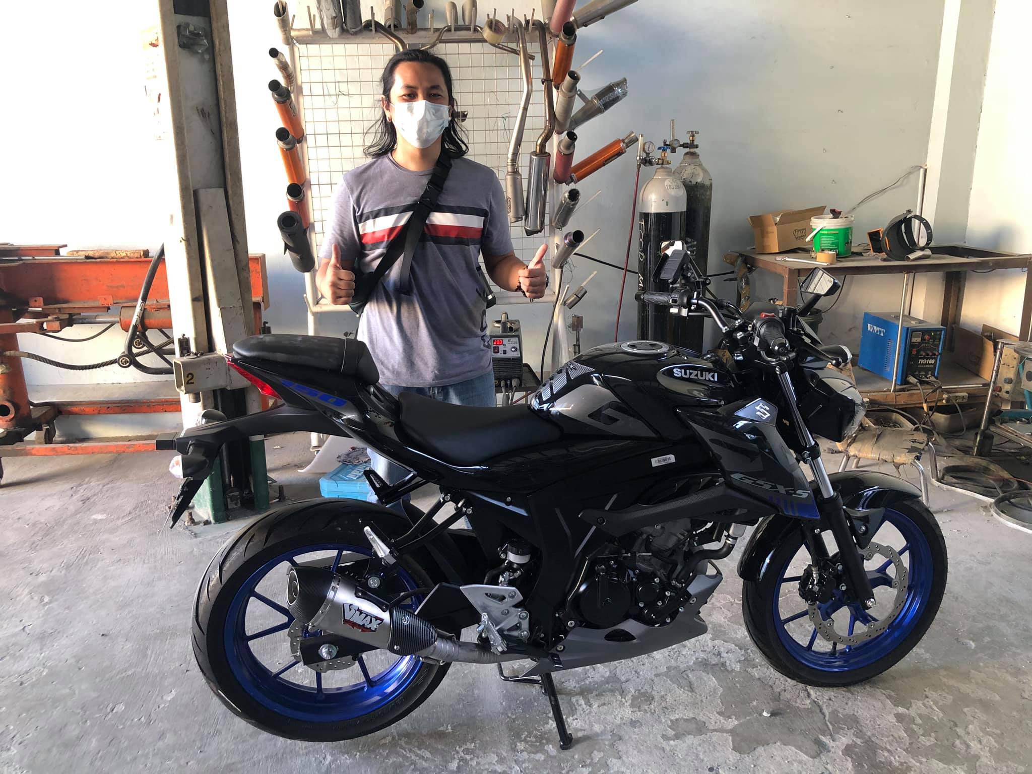 VMAX Racing - Installed VMAX Full Exhaust System on GSX-S... | Facebook