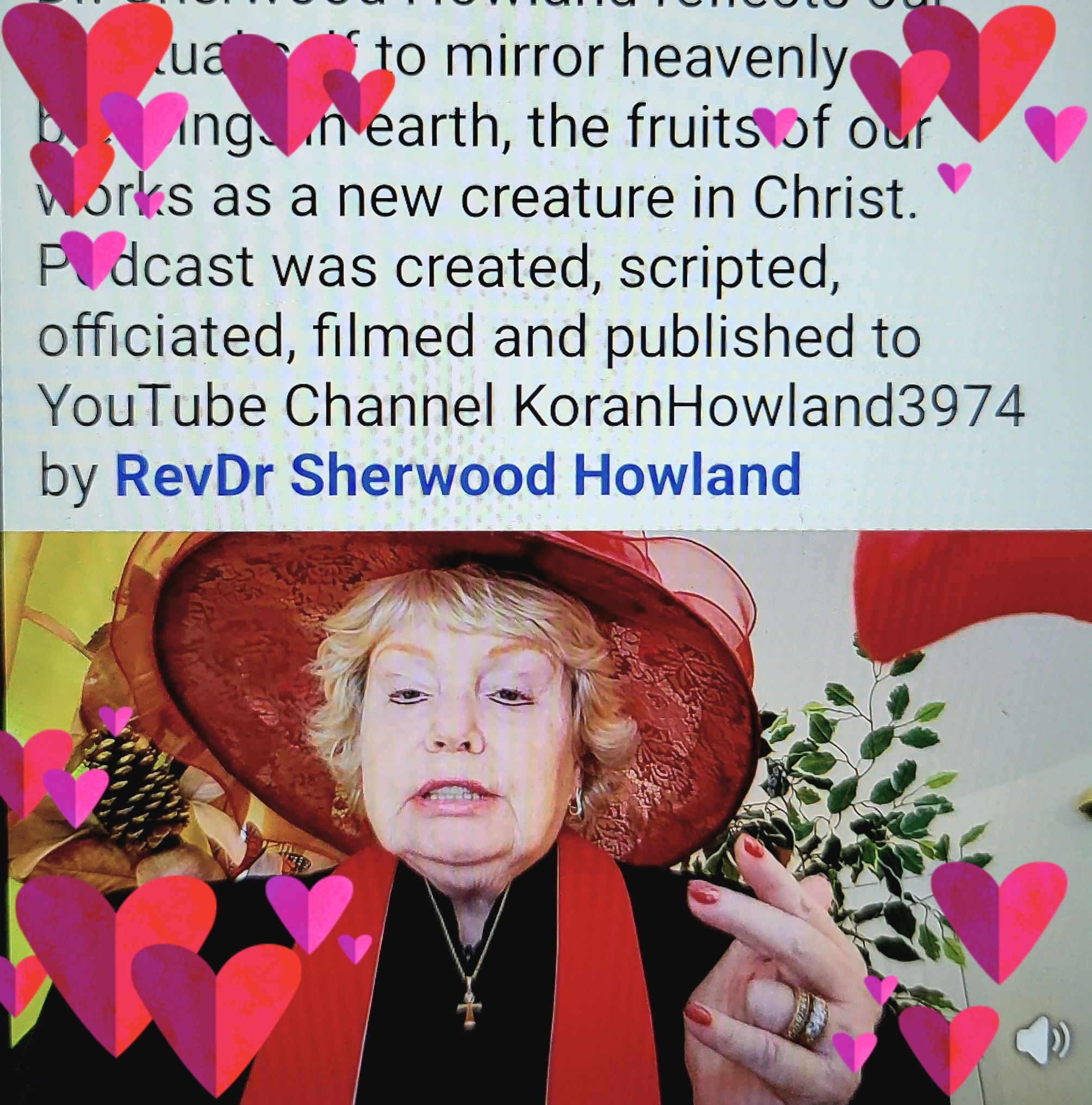 Dr. Sherwood Howland is a manifestation portal, the circle unbroken in ...