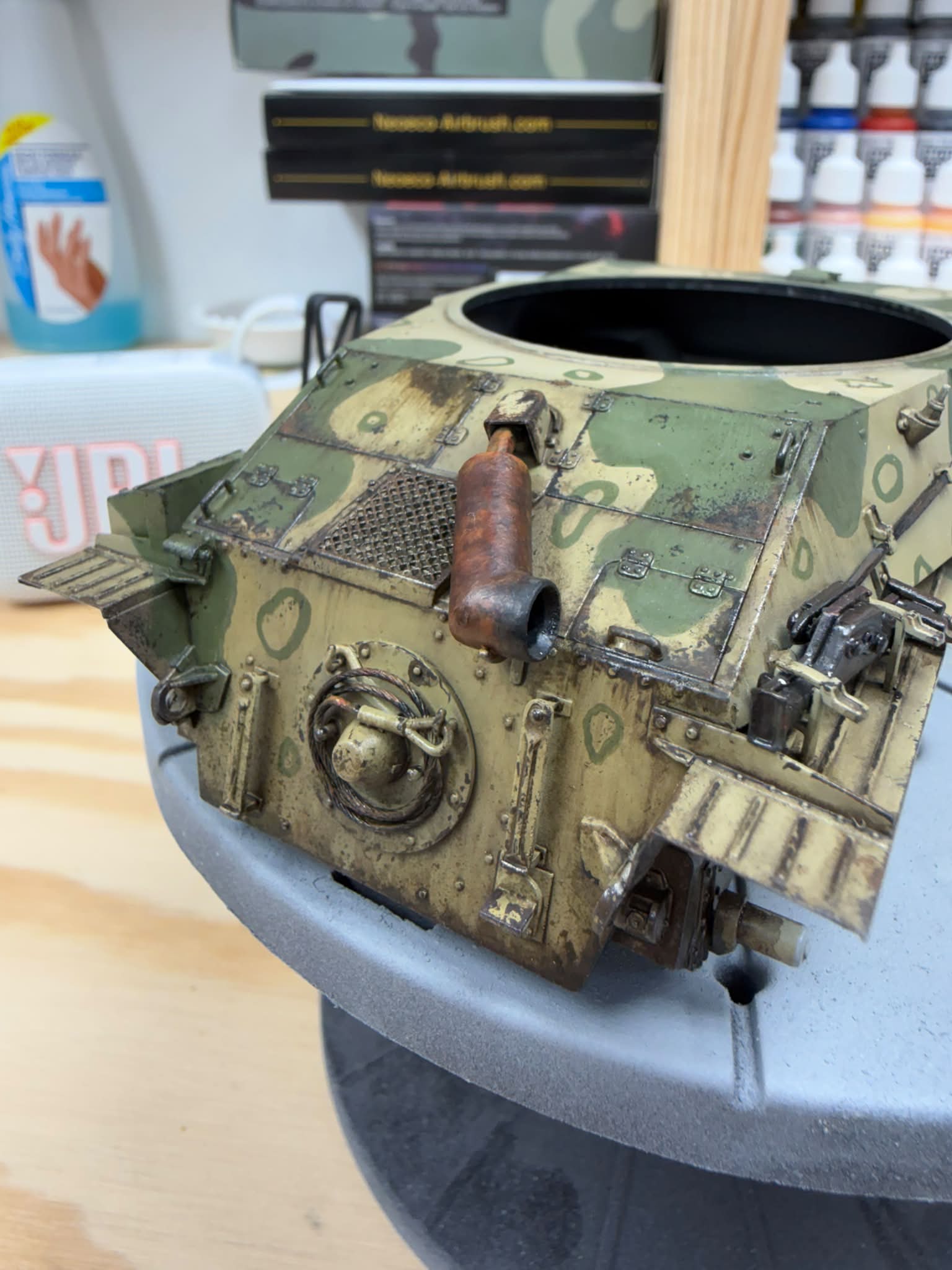 戦場ディオラマ模型完成品 ジオラマ新作完成しました🫡 20XX年 存立危機事態‼️ 自衛隊防衛出動