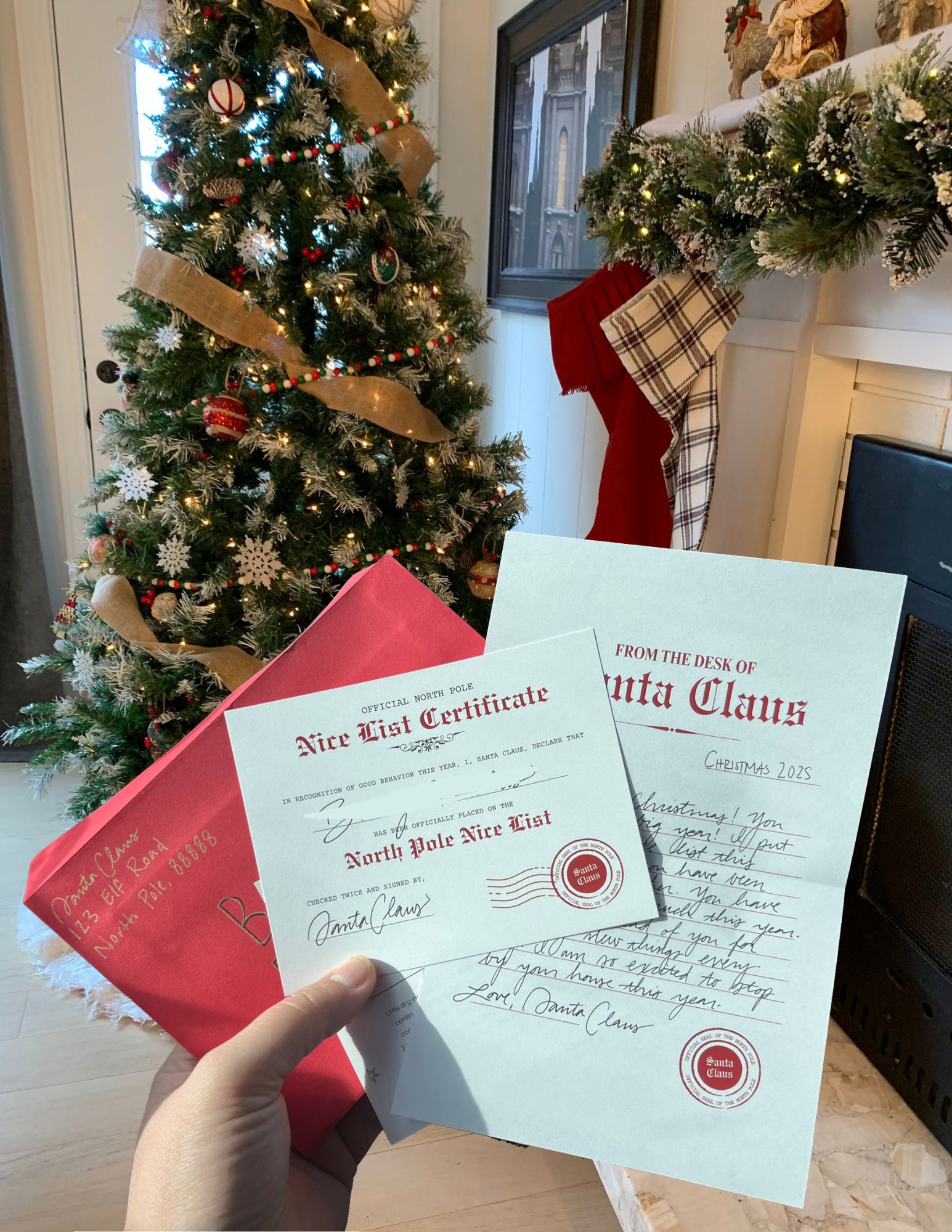 その他 Charming Holiday Letter Even though Christmas feels a long way off, I wanted to get this