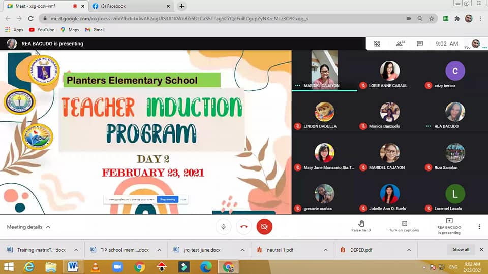 Teacher Induction Program... - Deped Tayo Planters ES-Rizal | Facebook
