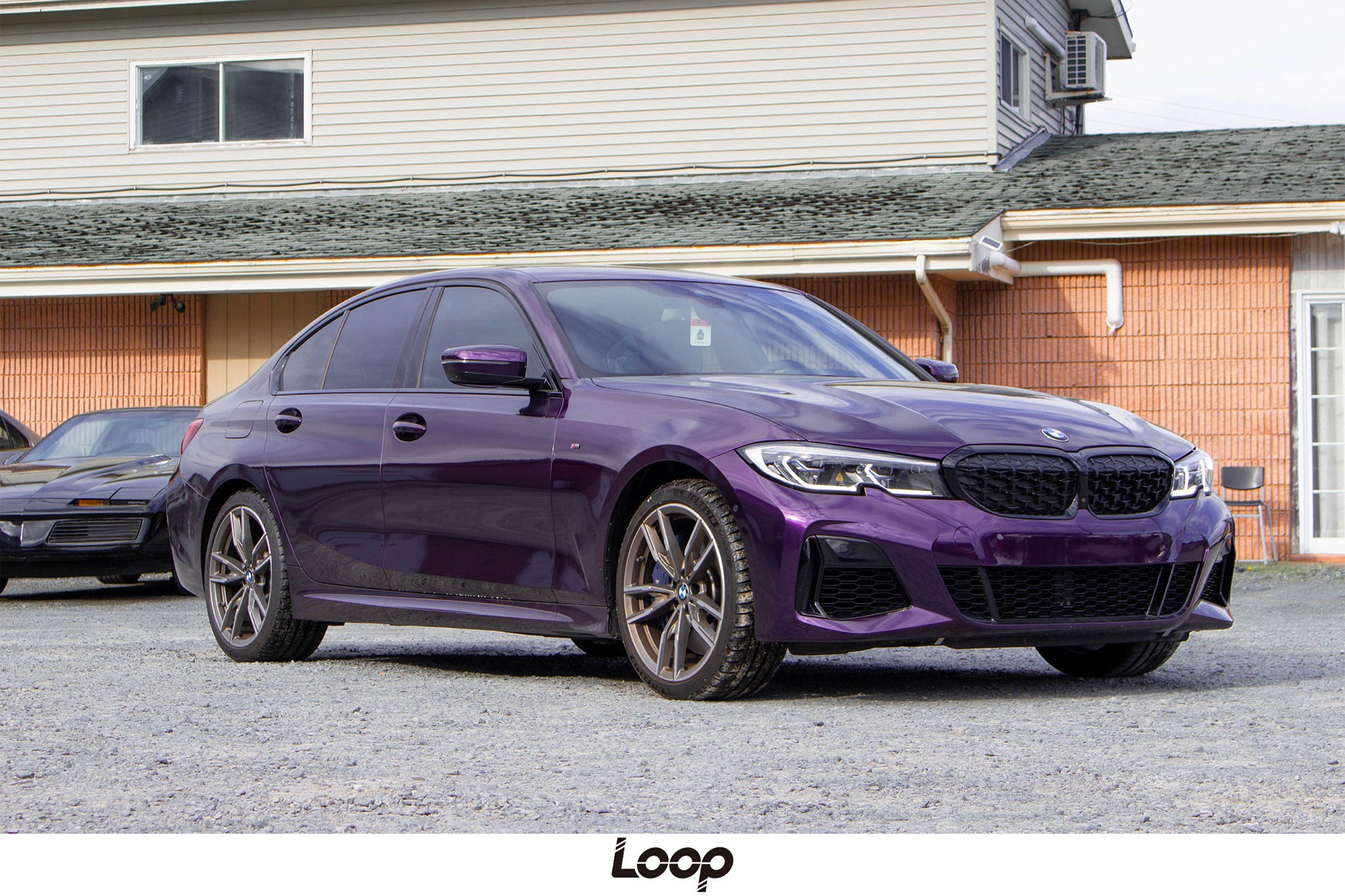 Loop Automotive - BMW M340i got 25% window tint on back 3...