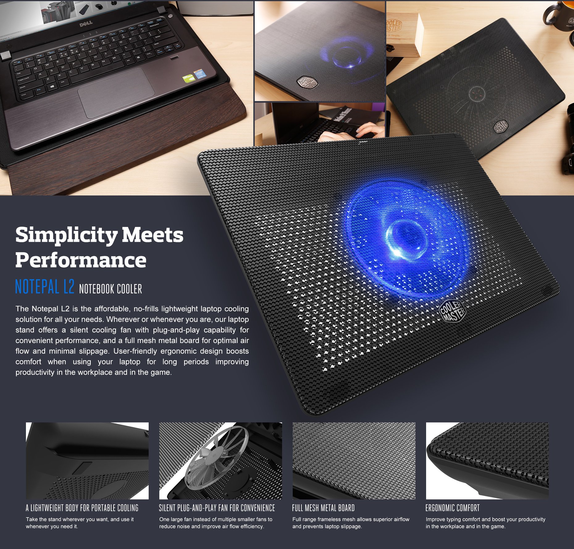 Cooler Master - The Notepal L2 is the affordable,... | Facebook