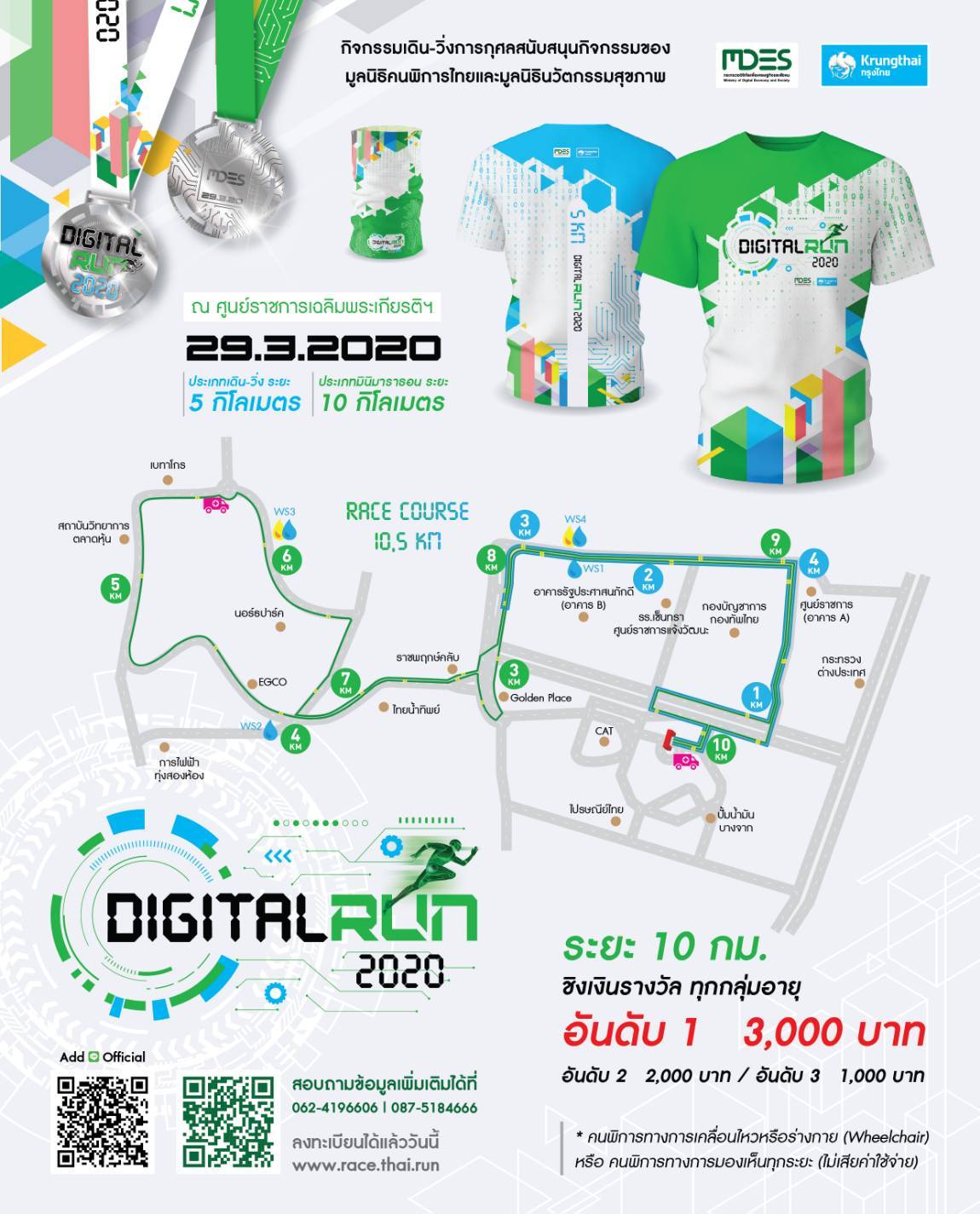 Digital Run 2020 “A Run Can... - สำนักงานสถิติแห่งชาติ