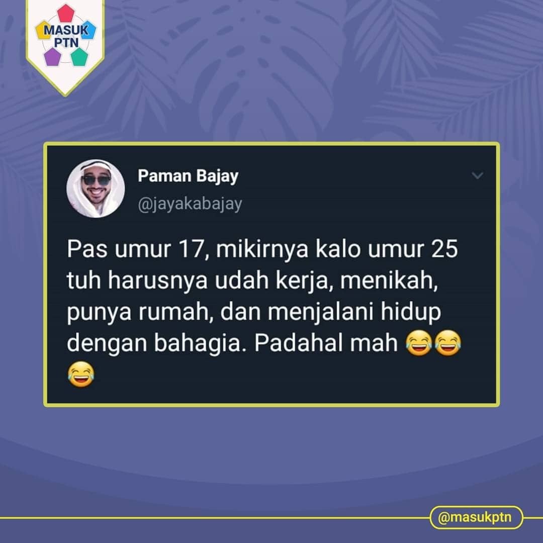 Masuk Ptn Buat Kalian Yang Umur 25 Tahun Dan Yang Akan فيسبوك