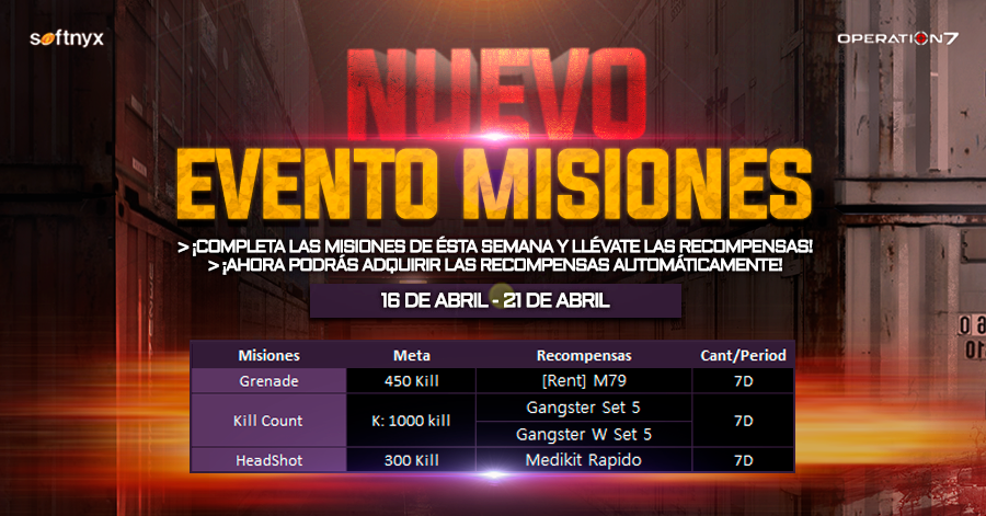 Operation 7 - 😟 ¡Soldados de Operation7! 📣 ¡Llega el... | Facebook