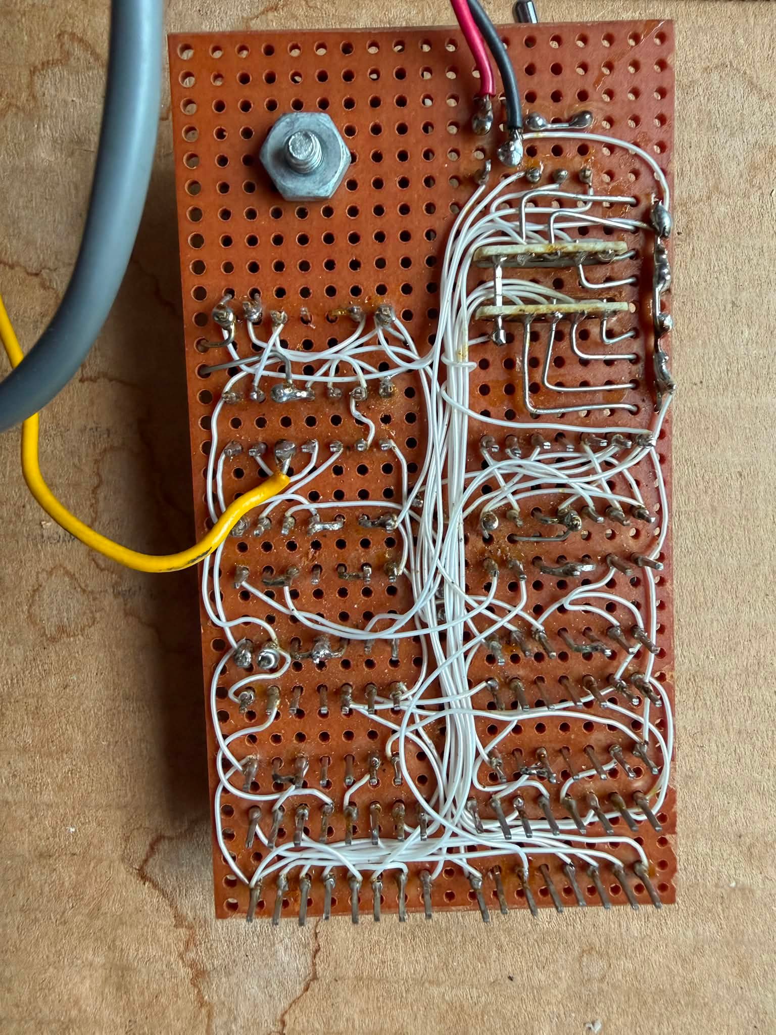 TTL pulse generator project from 80's