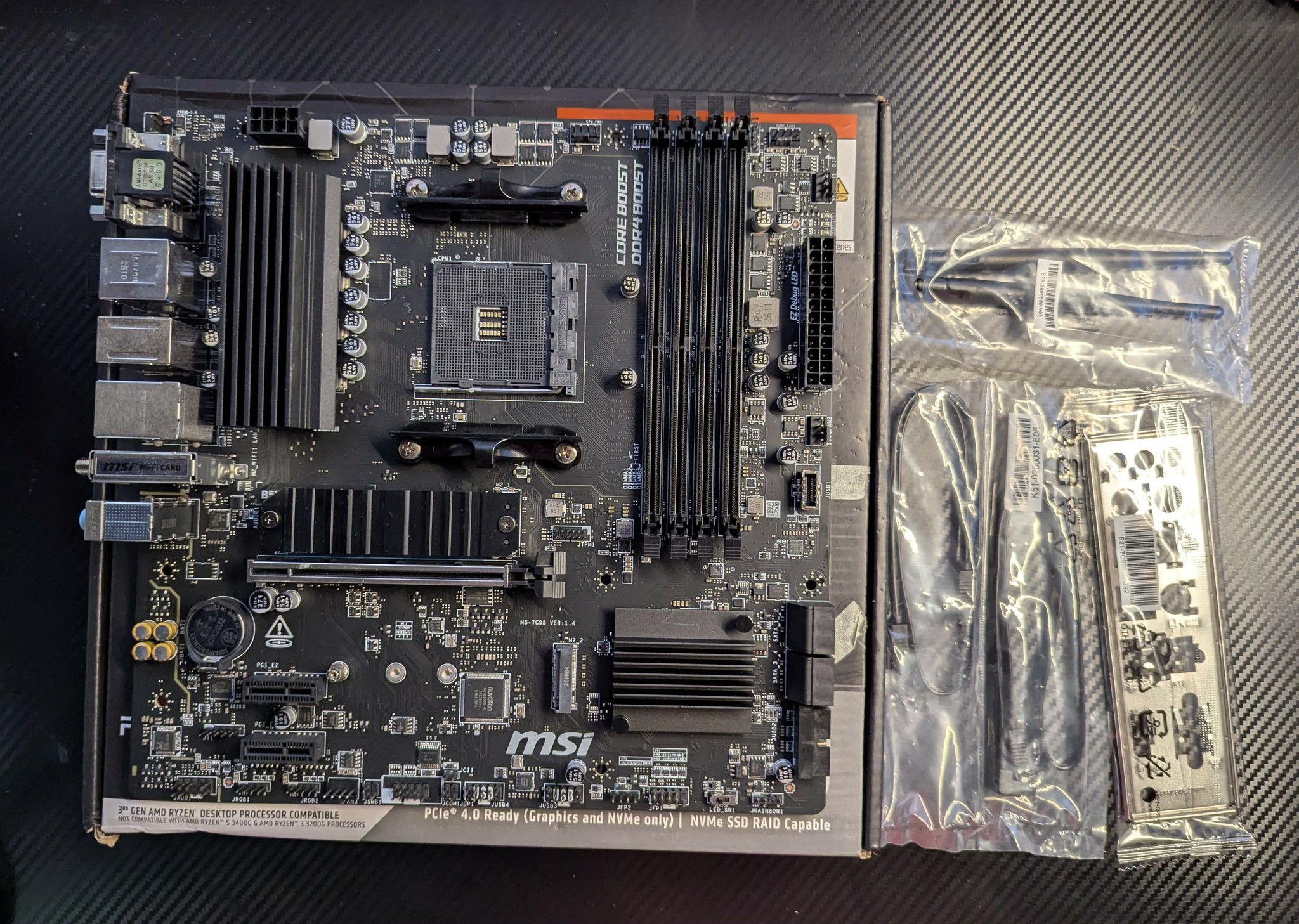 Will MSI B550M Pro-VDH WiFi work with Ryzen 7 5700X?