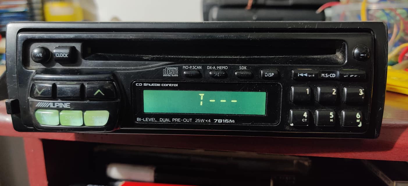 🎧 ALPINE CDA 7877J CD Head Unit Sound of Hi fi