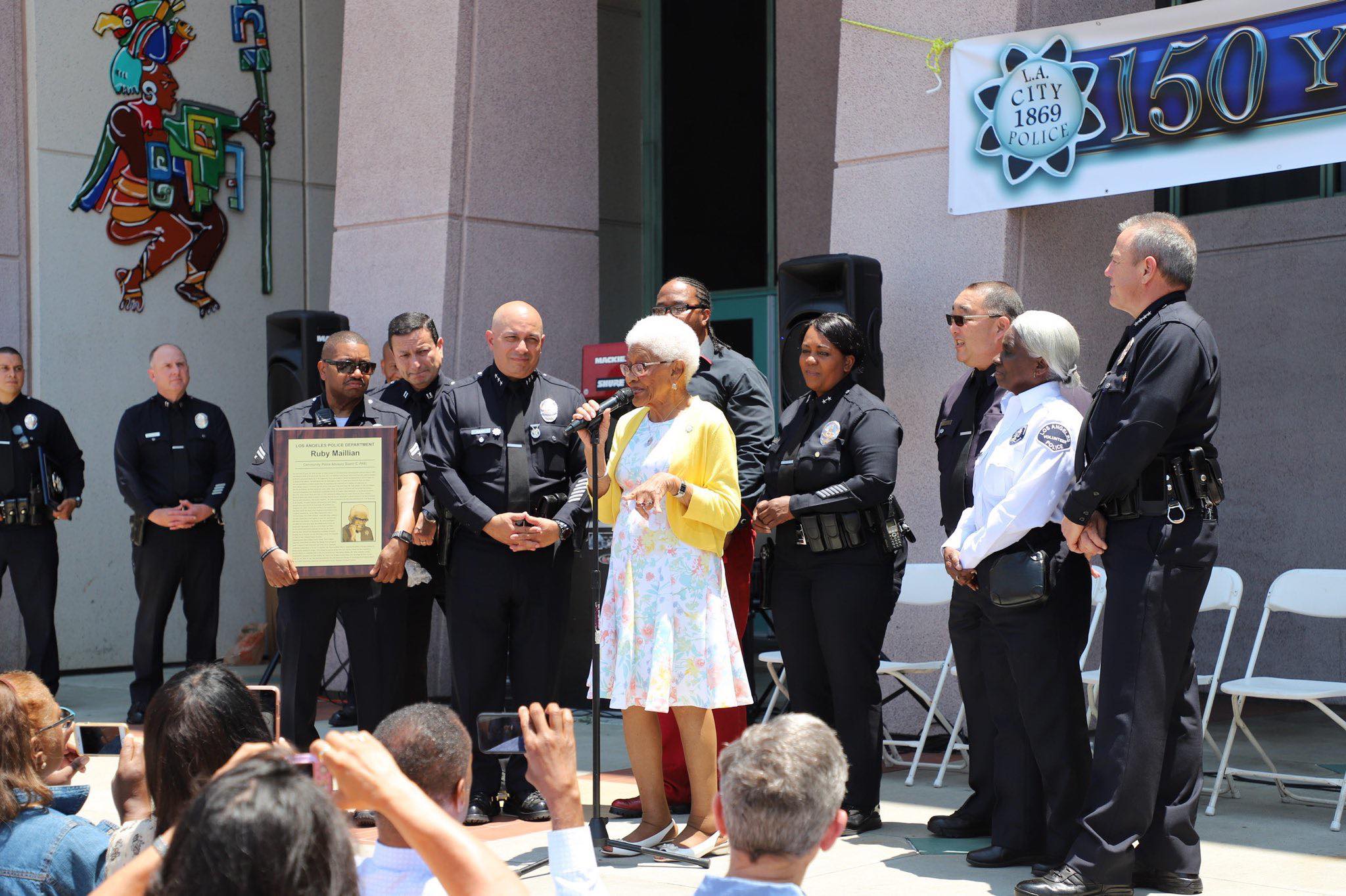 RUBY MAILLIAN For more than 25 years,... - LAPD Headquarters