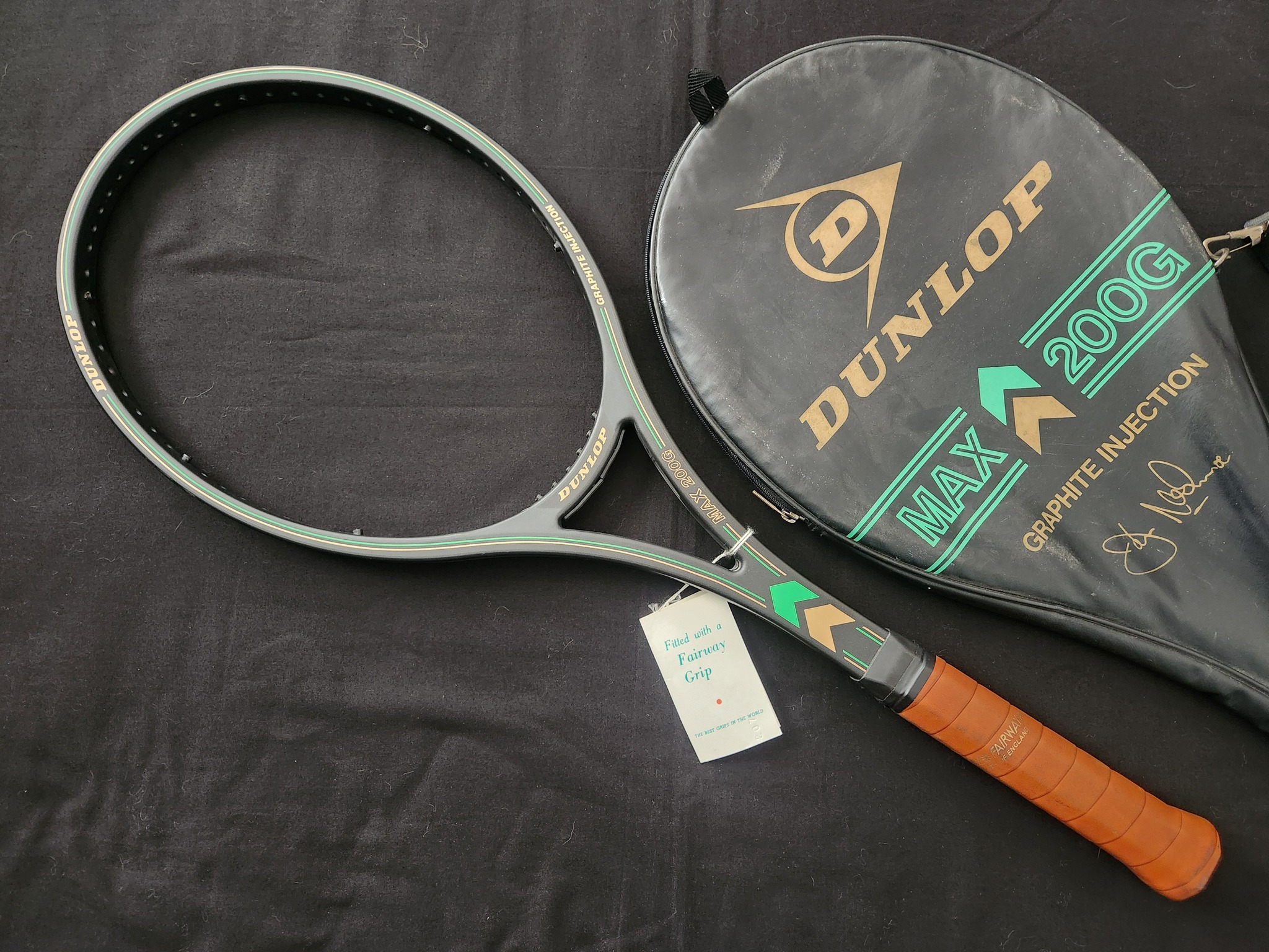 Dunlop Muscle Weave 200G. Midplus 95 sq.in in mint condition