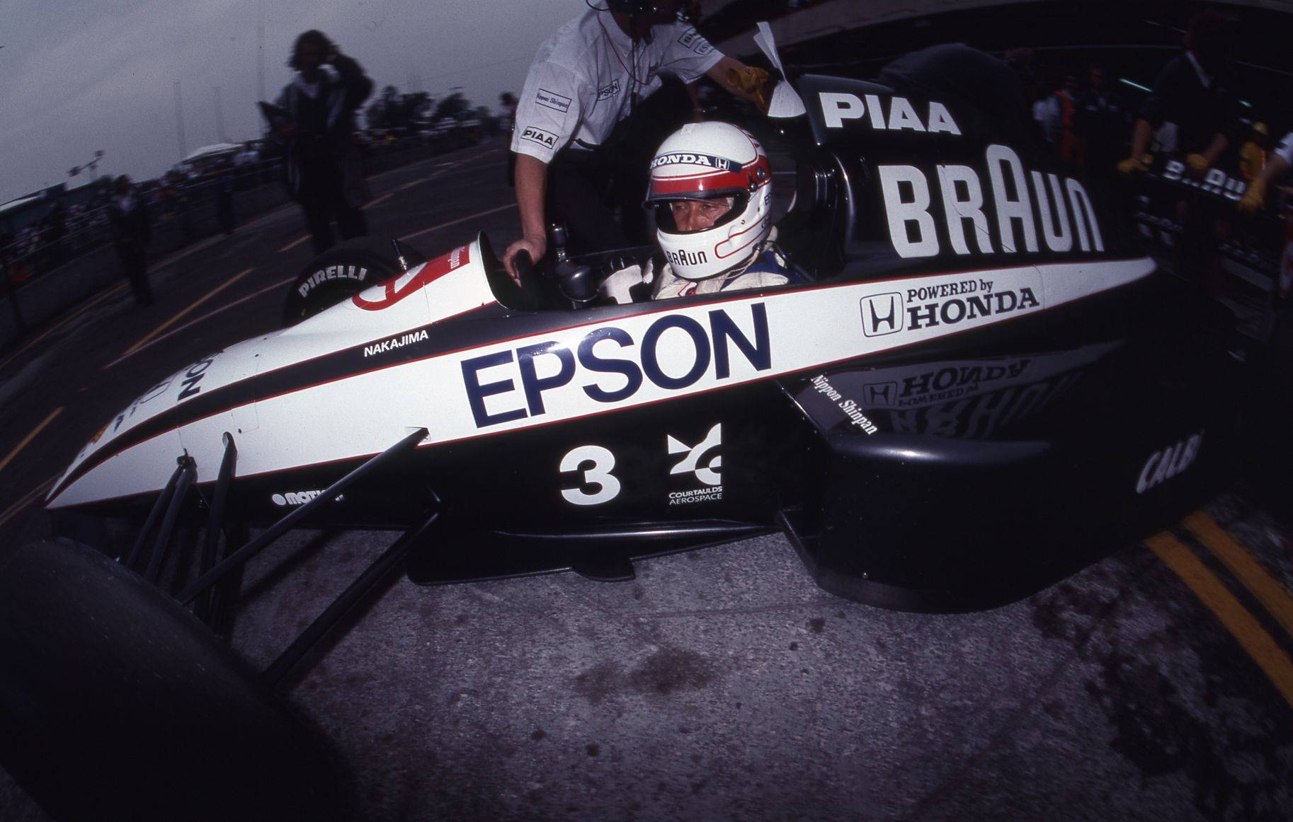 spark 中嶋悟 Japanese GP 1991 HONDA 020 spark 中嶋悟 Japanese GP