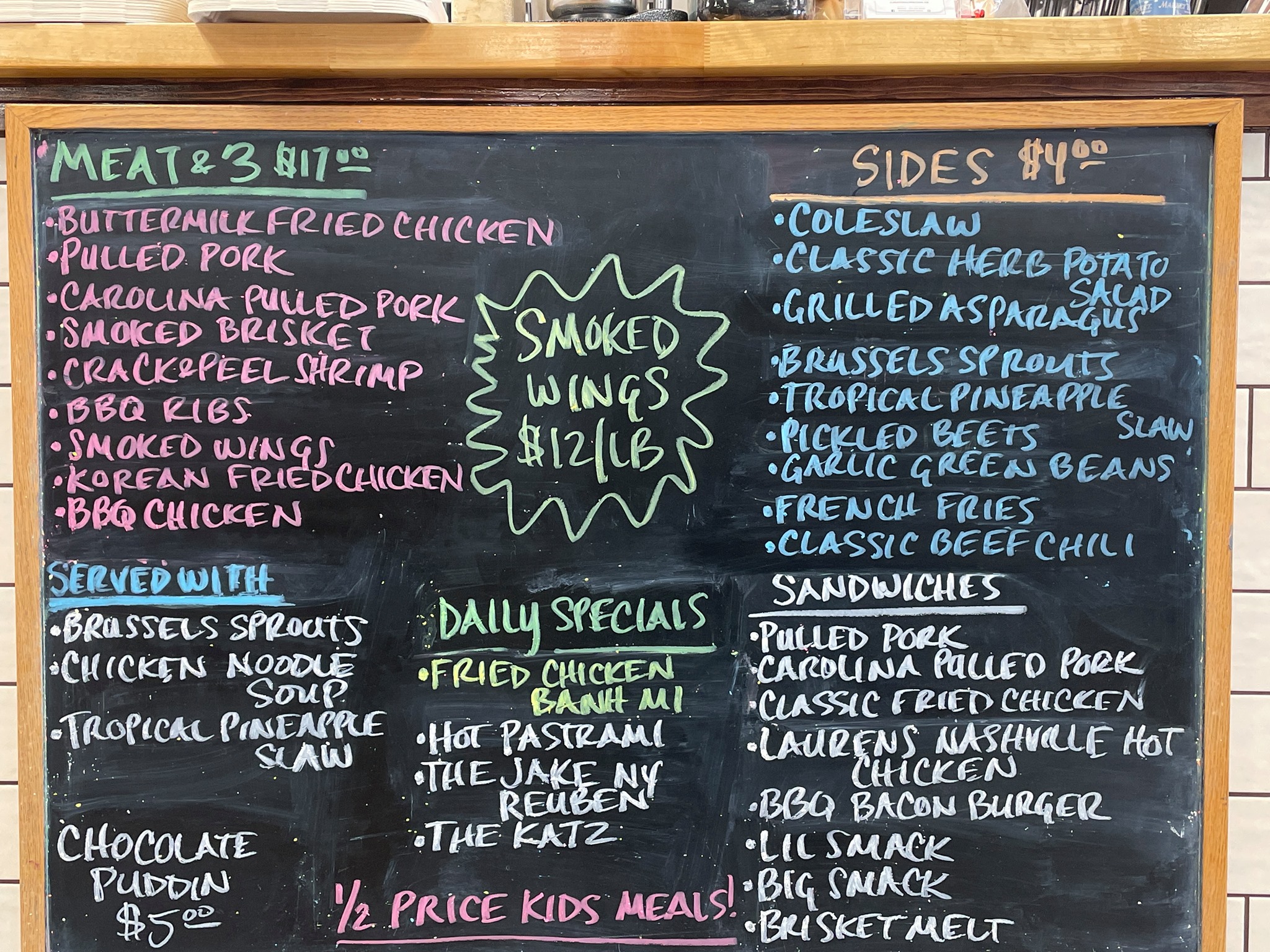 Throwback Thursday menu is live and... - Georgia's Northside | Facebook