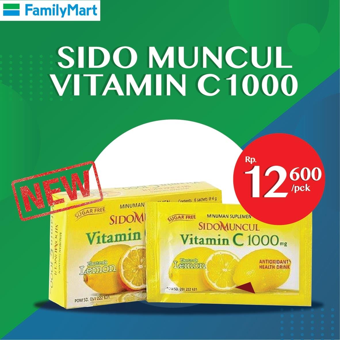 Sido Muncul Vitamin C1000 Kini Tersedia Familymart Indonesia Facebook