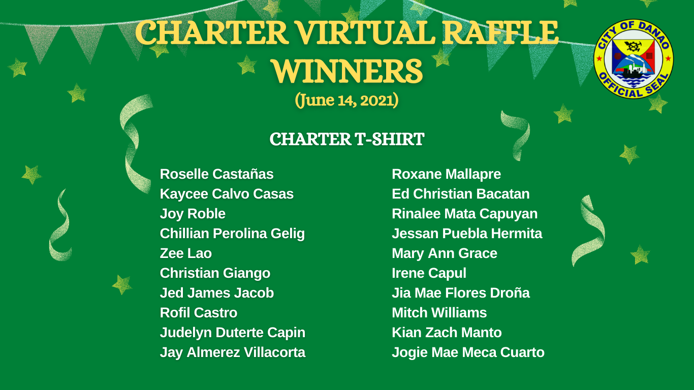 CONGRATULATIONS WINNERS! Mao kini ang... - Danao-City Gov't