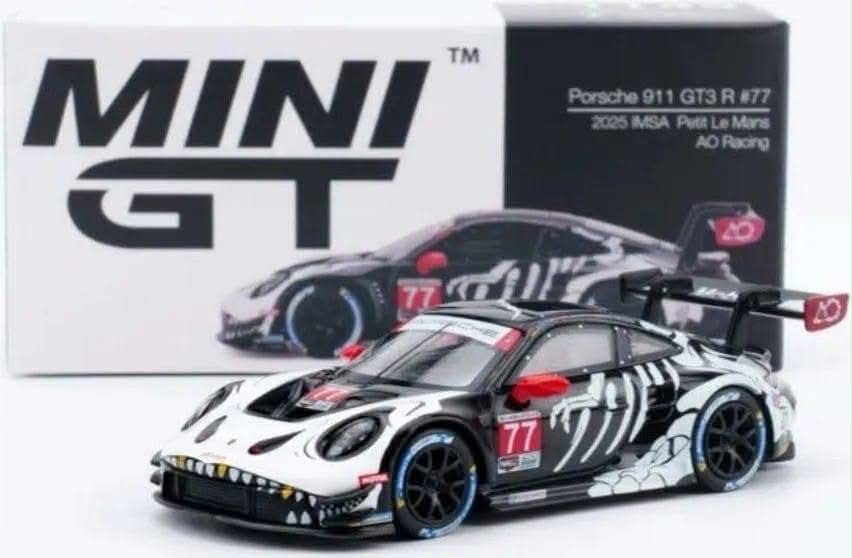 Mini GT Porsche 911 GT3R skeleton for sale in Puchong and KL
