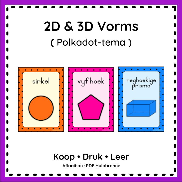 💥 2D & 3D Vorms –... - The Early Learning Toolbox