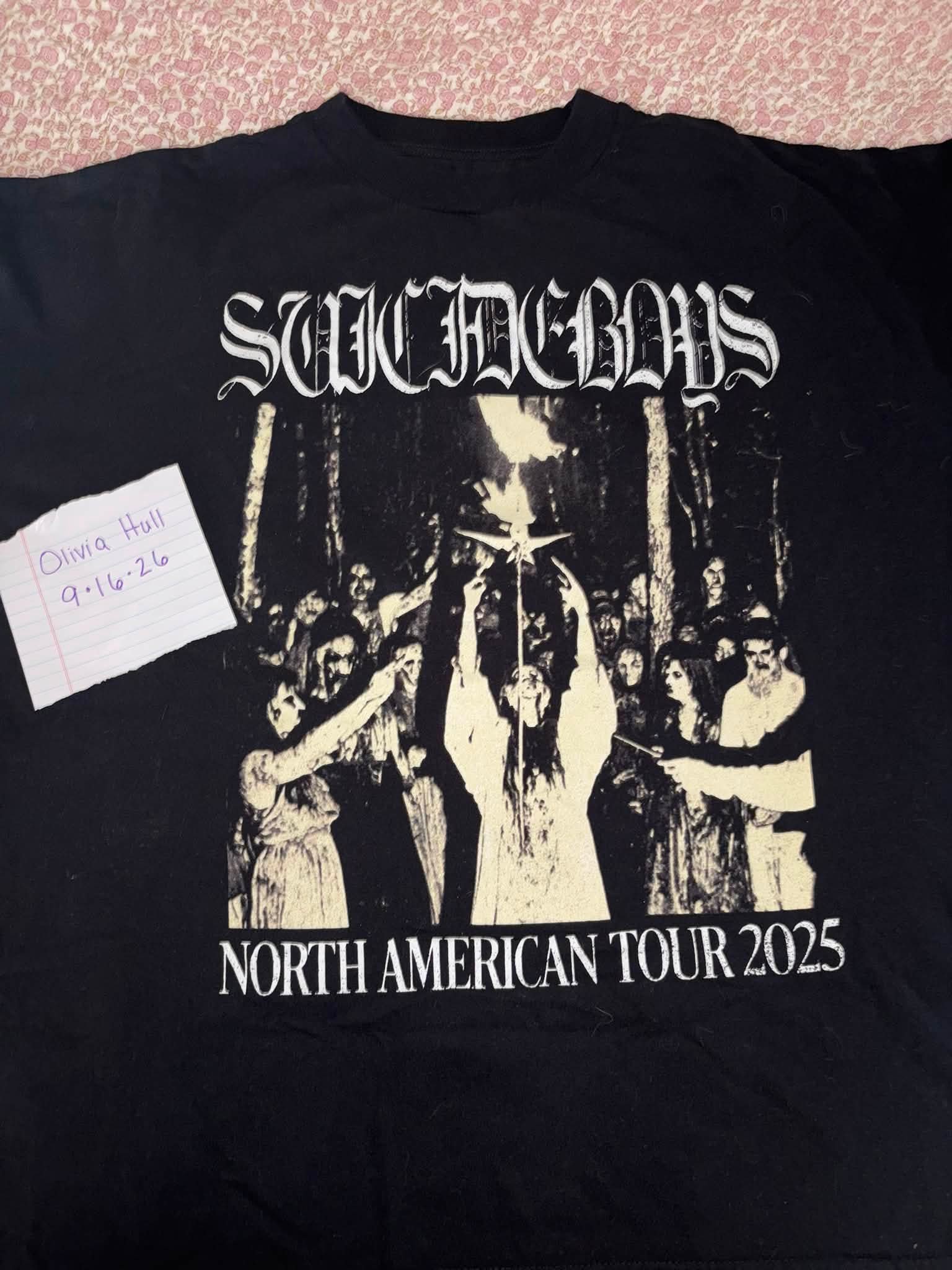 3X Greyday 2025 Tour Shirt for sale! It's too big on my boyfriend