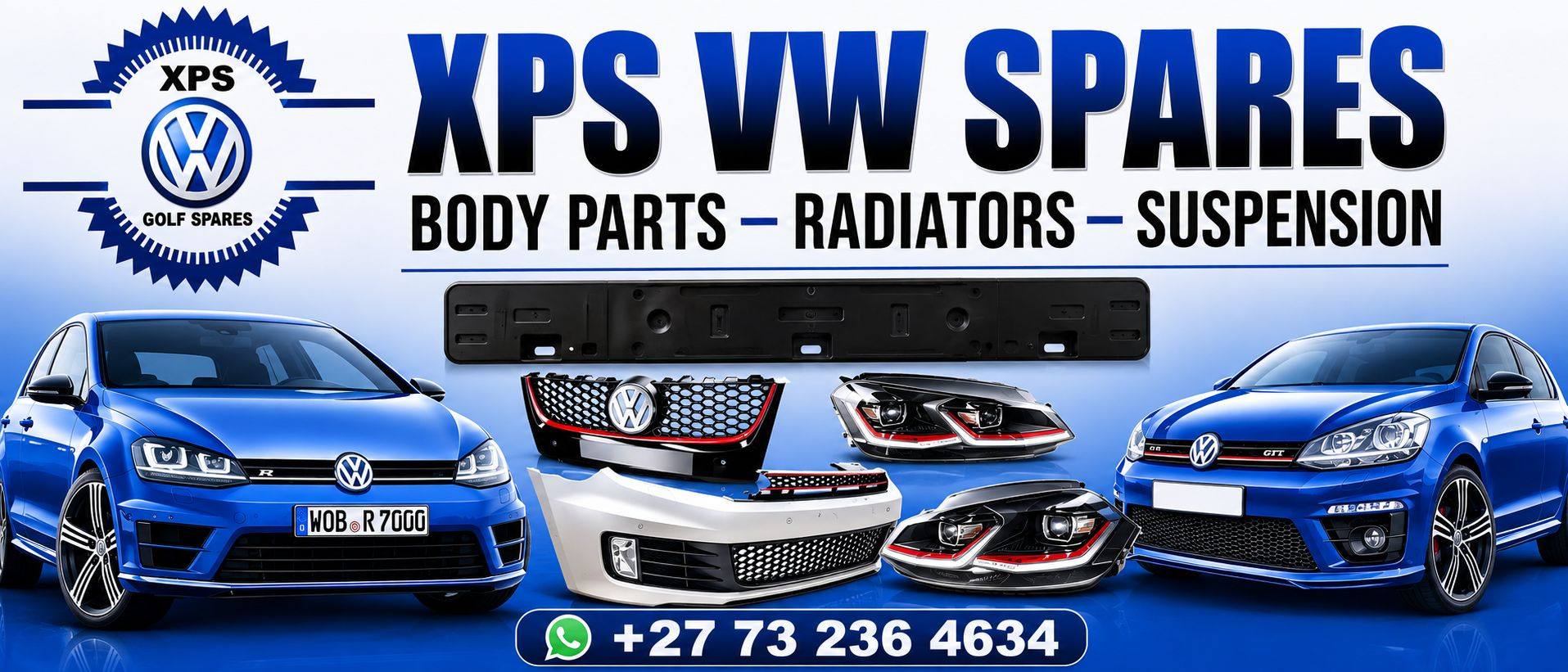 we are at Lenasia South XPS GOLF SPARES XPS VW SPARES BODY PARTS