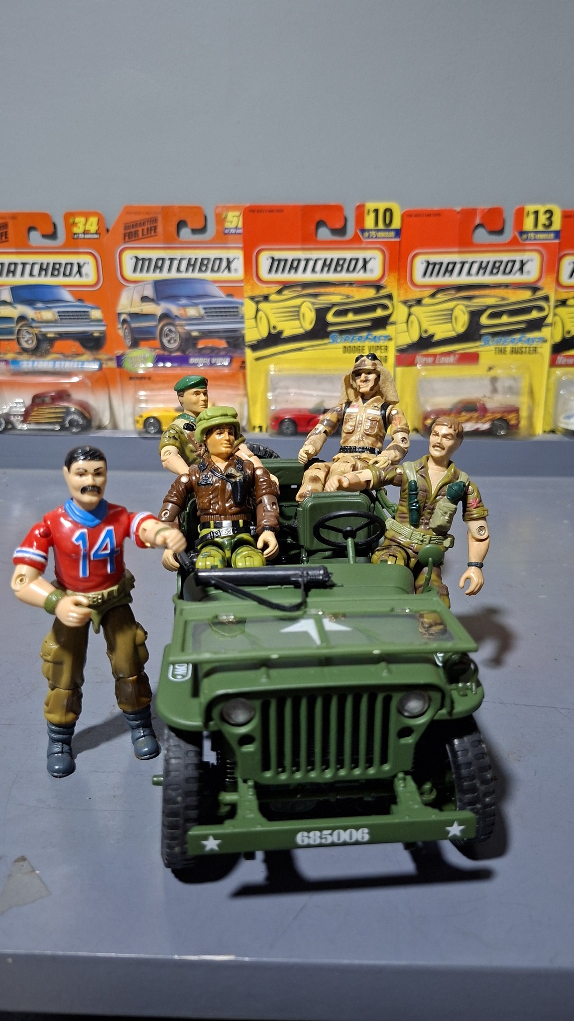 Joe's on patrol