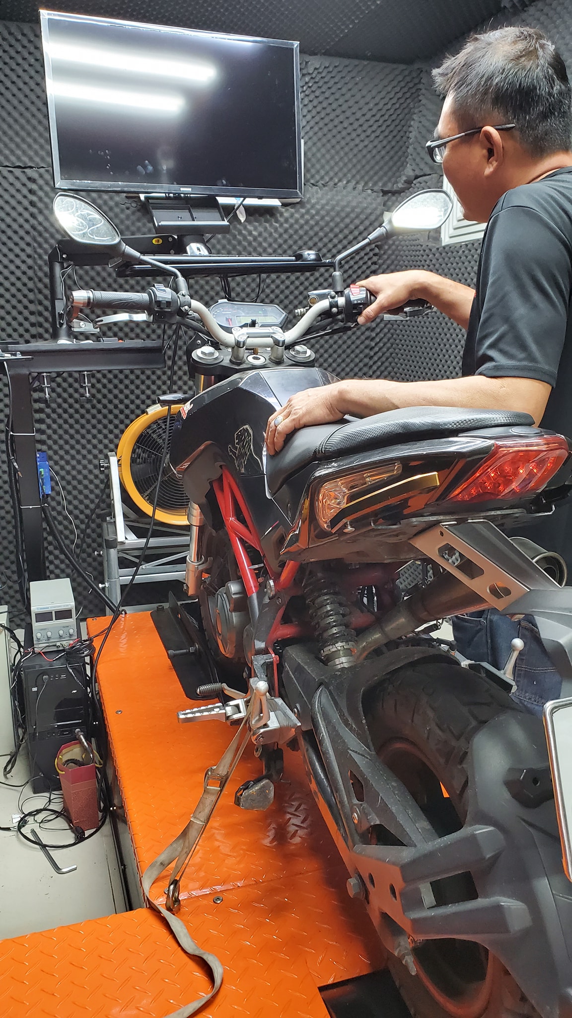 Tuning a TNT155cc motorcycle for performance