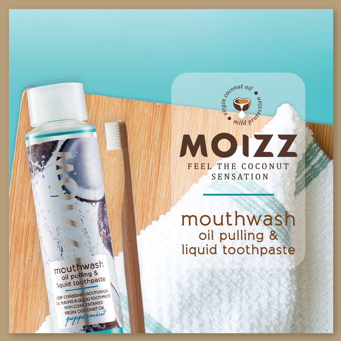 MOIZZ Skincare - Mouthwash Oil Pulling and Toothpaste น้ำยาบ้วนปากที่มี ...
