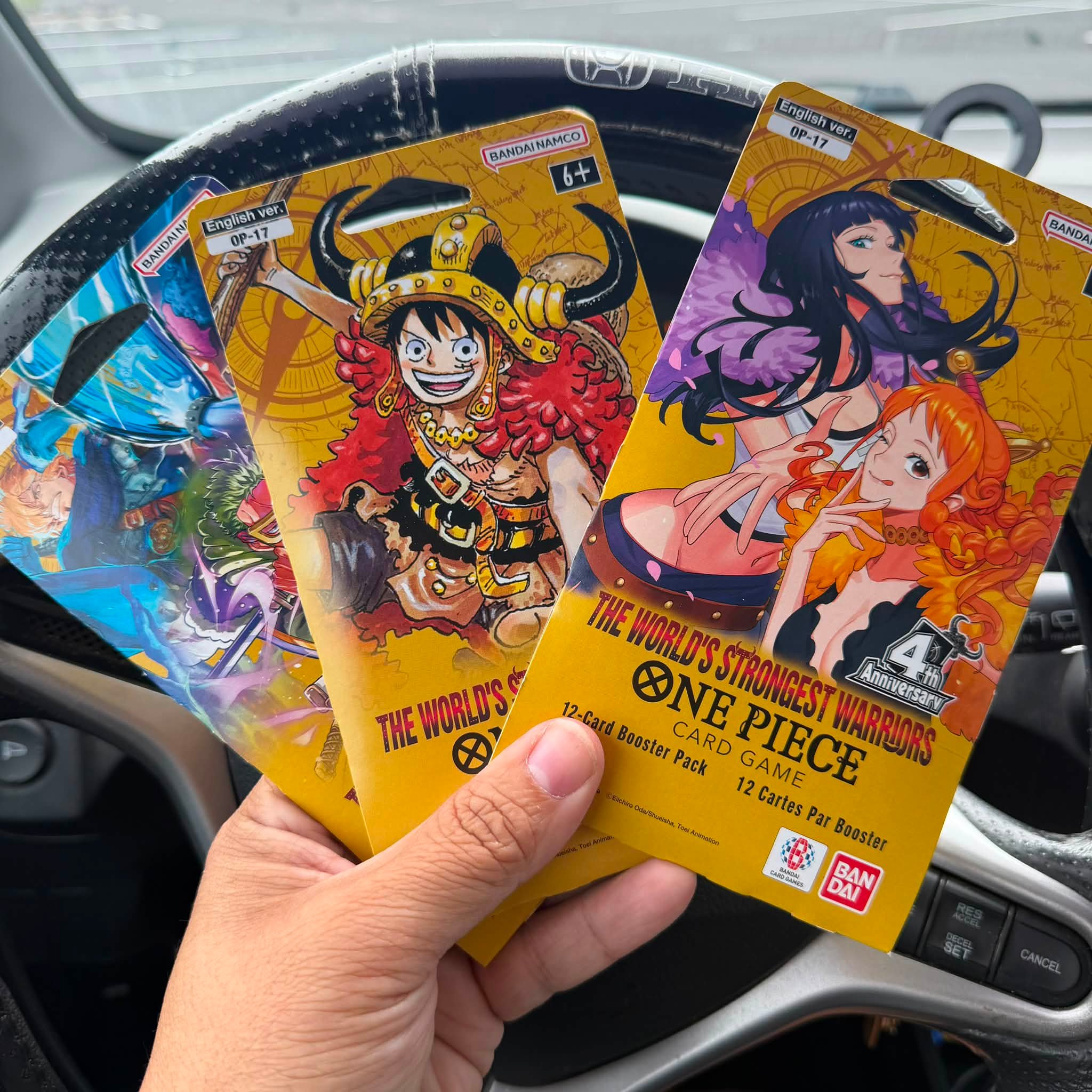 One Piece OP-17 sleeved pack trade for sealed 30th anniversary