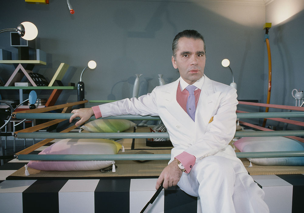 Karl Lagerfeld, Memphis Apartment, Monaco, 1980s.