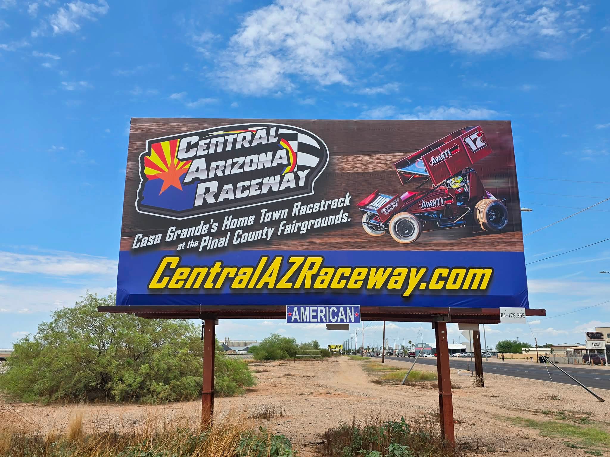 Central AZ Raceway at Pinal County Fairgrounds racing event