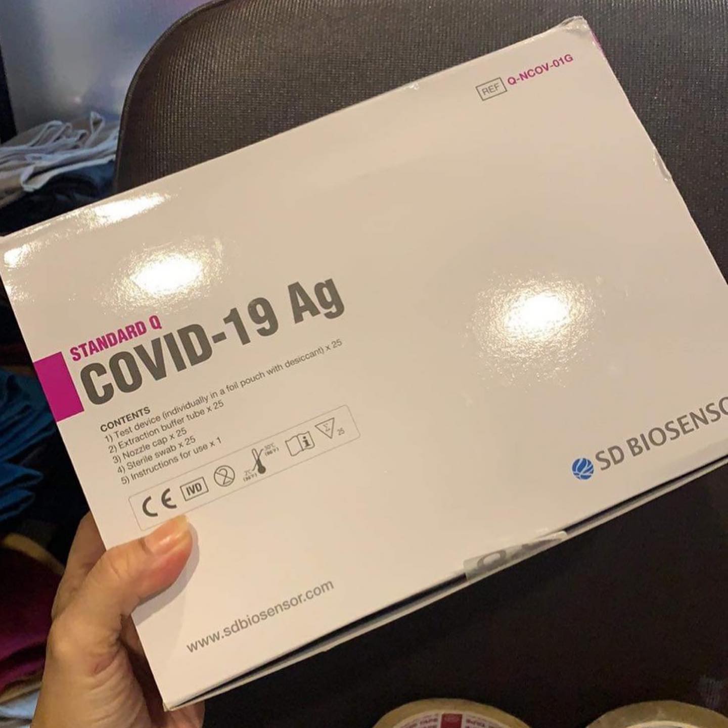 Little inter - 🌸พร้อมส่ง🌸💯ชุดตรวจโควิด-19 (Rapid Antigen... | Facebook