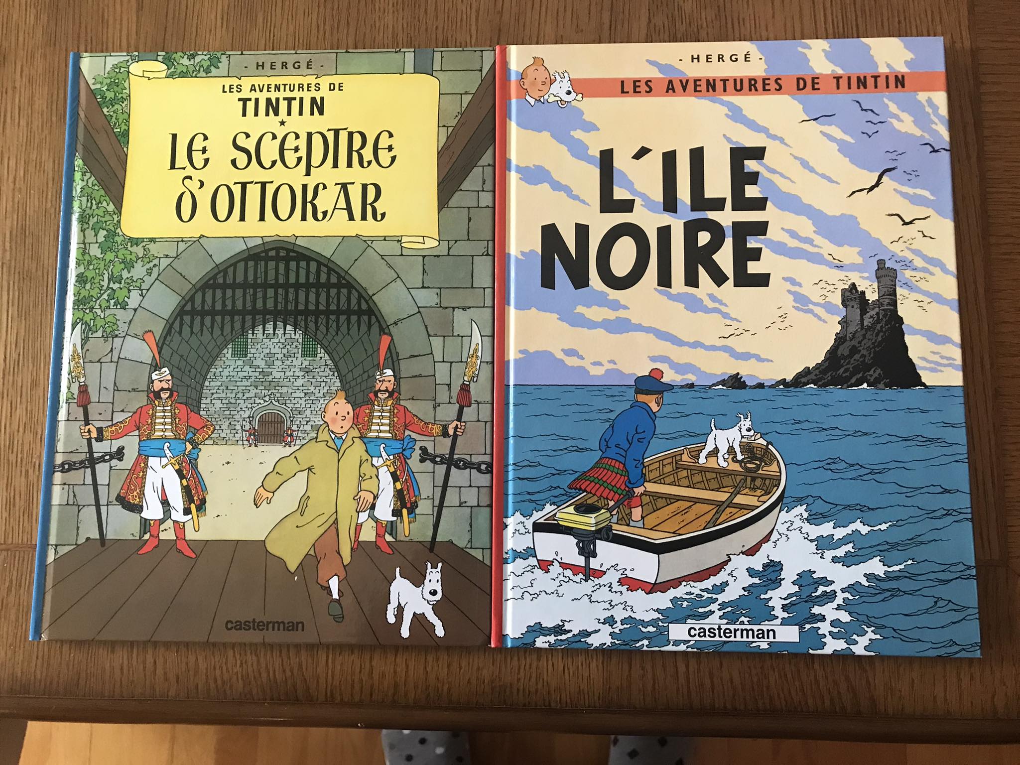 Where to buy Tintin series hardcover books in English?