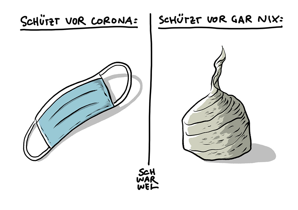 Schwarwel Corona Krise Rechte Nutzen Facebook