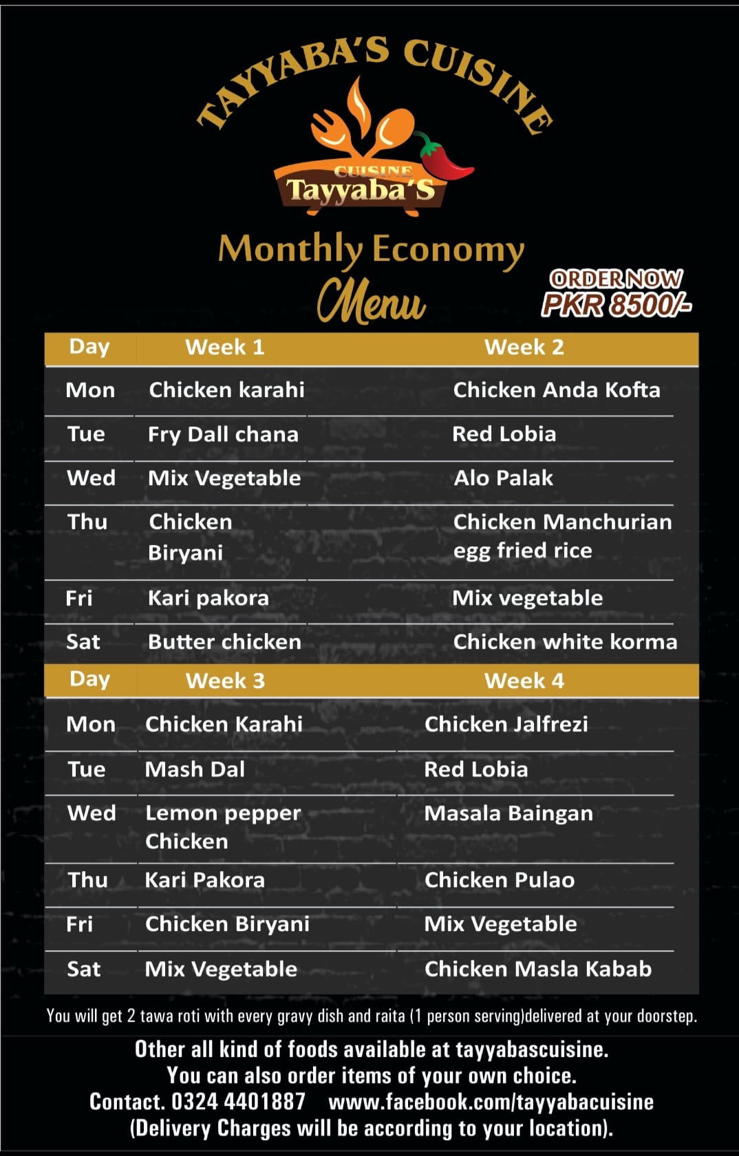 Tayyaba's Cuisine