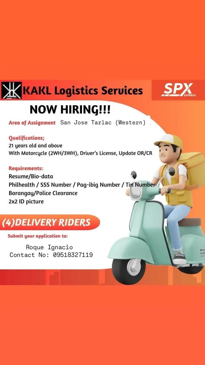 Tarlac Job Hiring | WE ARE HIRING! | Facebook