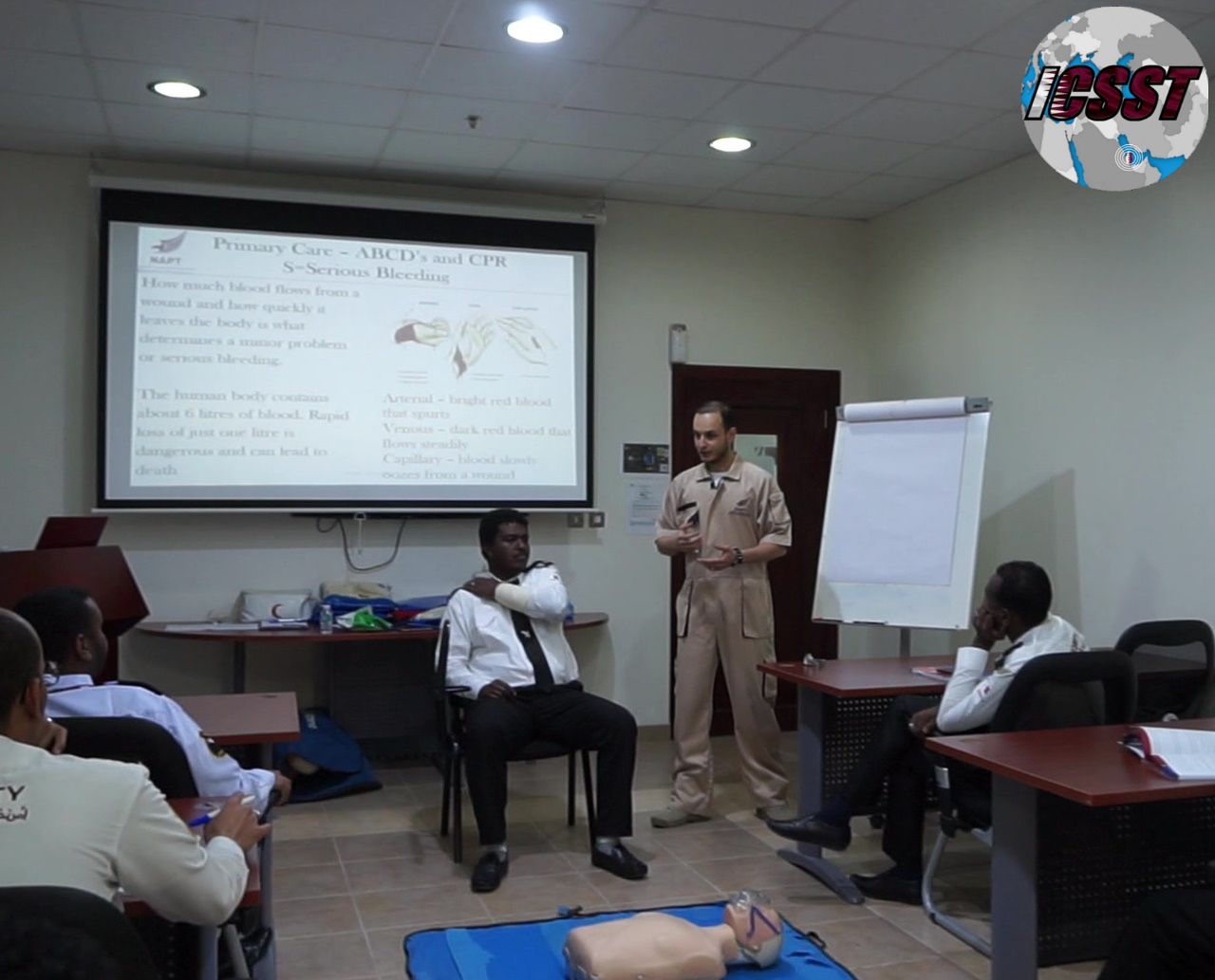 First Aid Training Course #ICSST #Qatar #Doha #firstaid #cpr # ...