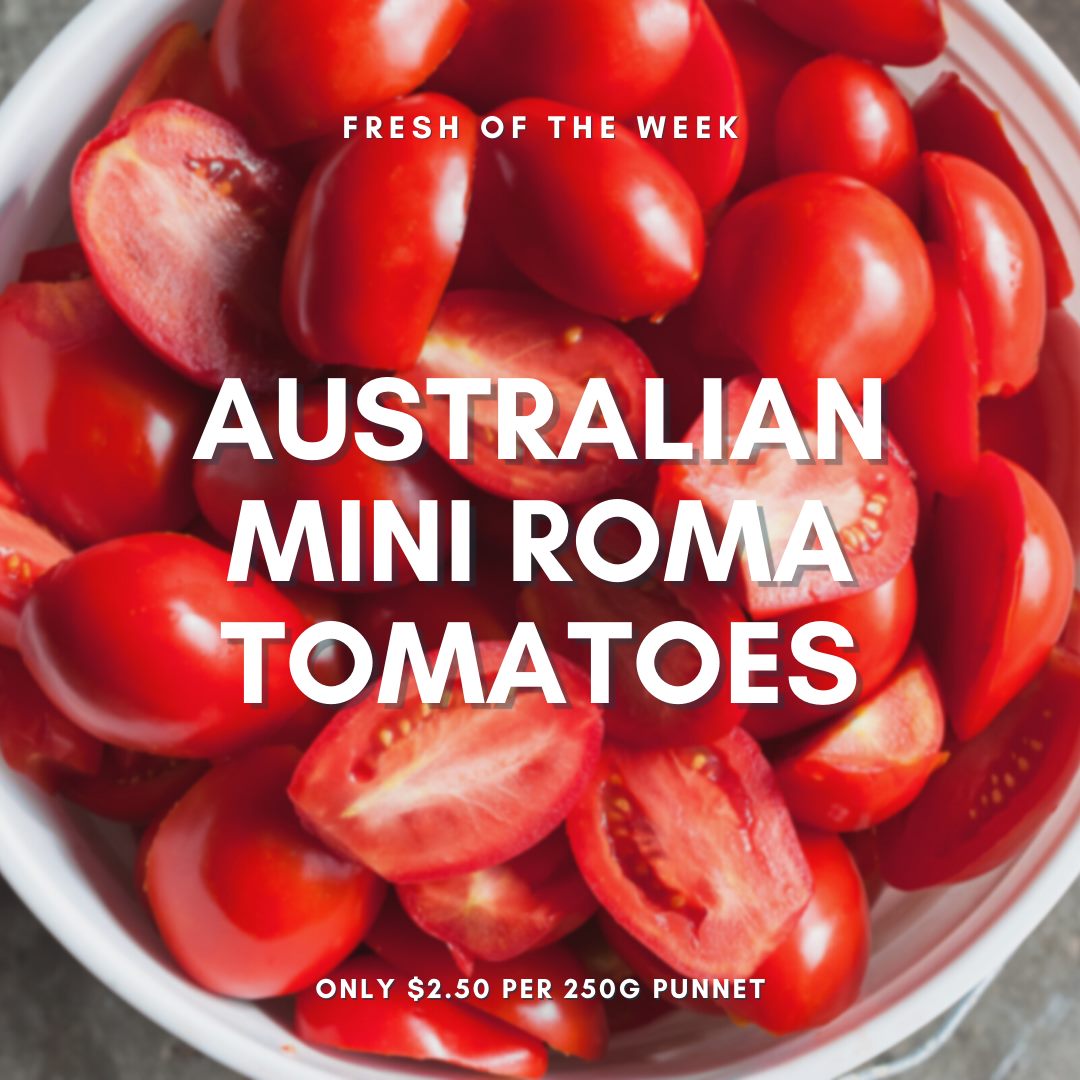 Peries IGA Kilcoy - With Australian Mini Roma tomatoes on special for ...