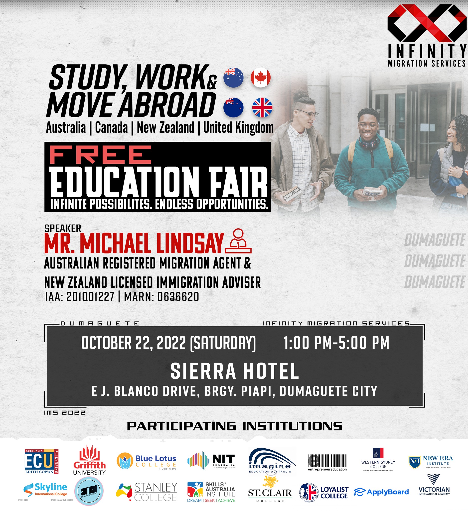 Infinity Migration Services - 📣 Study, Work, and Move Abroad - FREE ...