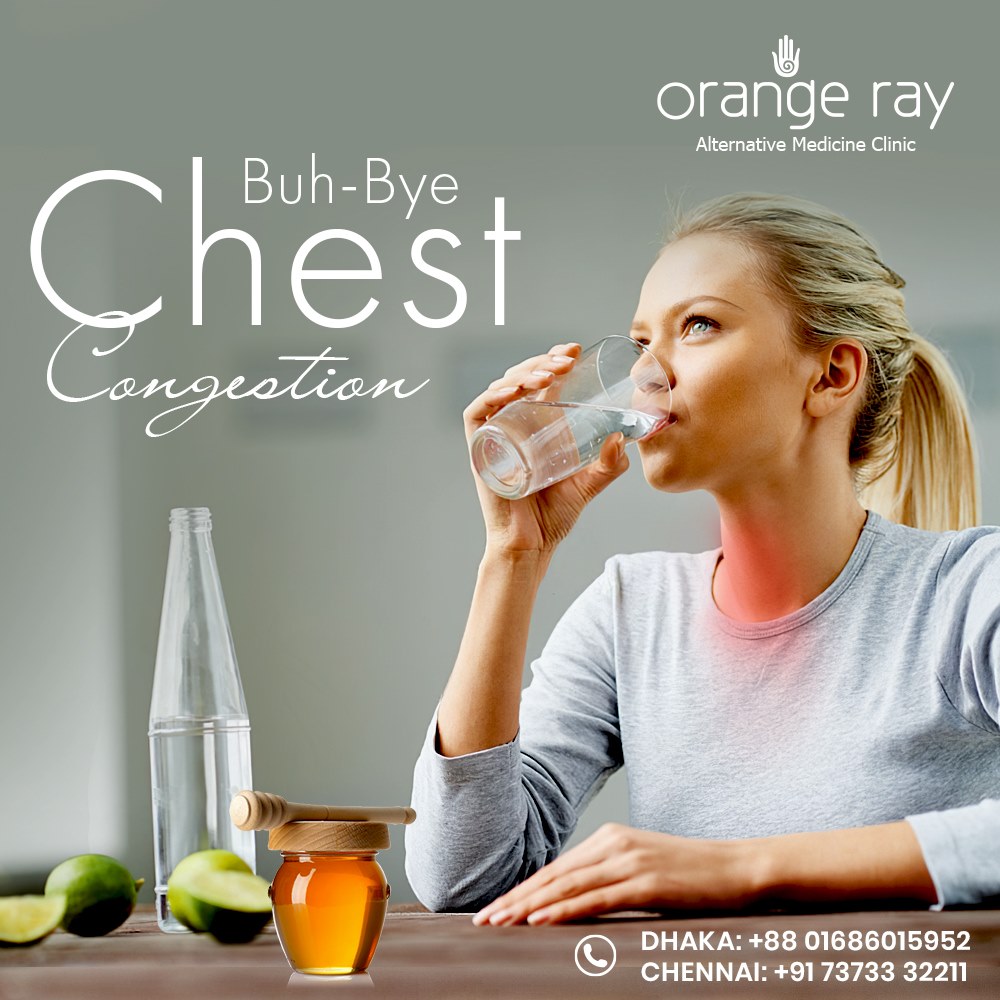Orange Ray - Nothing dampens a day like a congested chest....