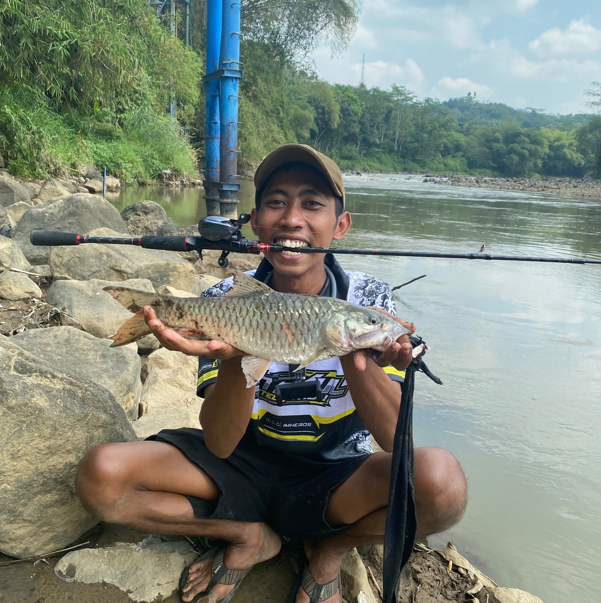 Red-finned Java barb #fishing | Jeder Fishing