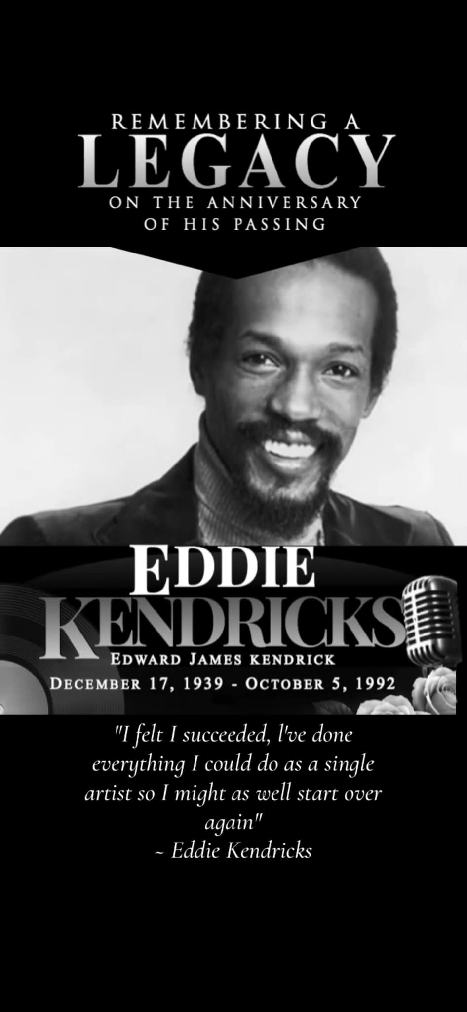 Eddie Kendricks: Remembering a Soul Music Legend's Legacy
