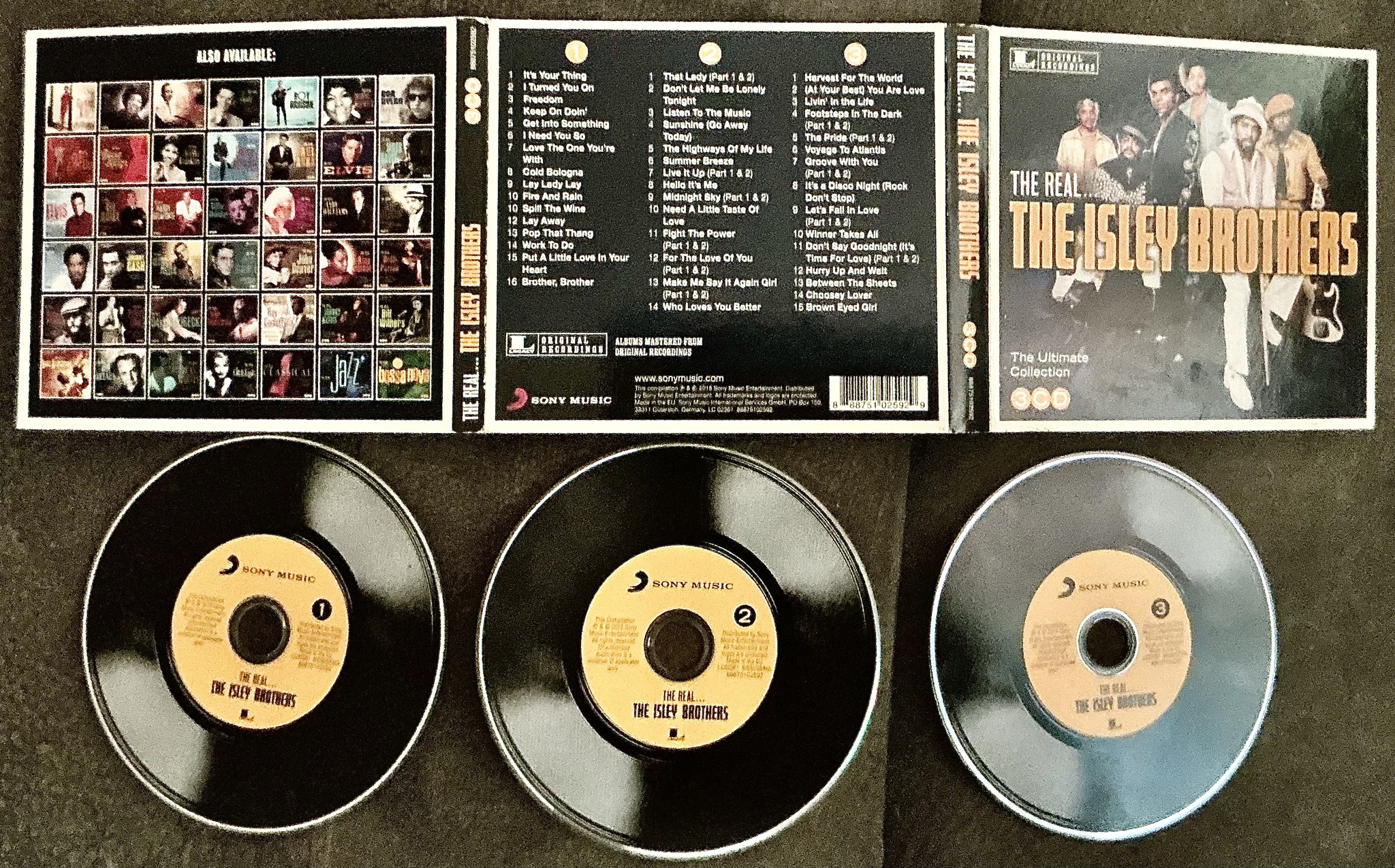 The Isley Brothers Ultimate Collection 3-disc set missing