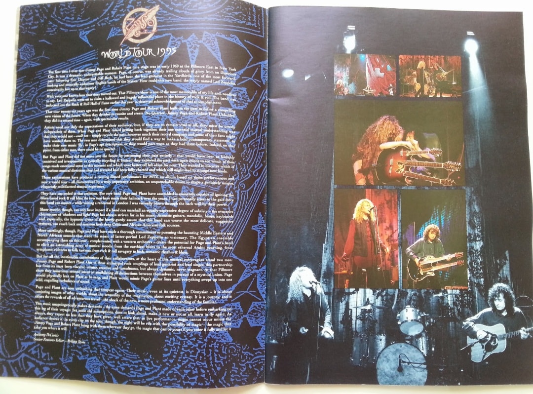 OnThisDay in 1996, Page and Plant played the Budokan Hall, Tokyo