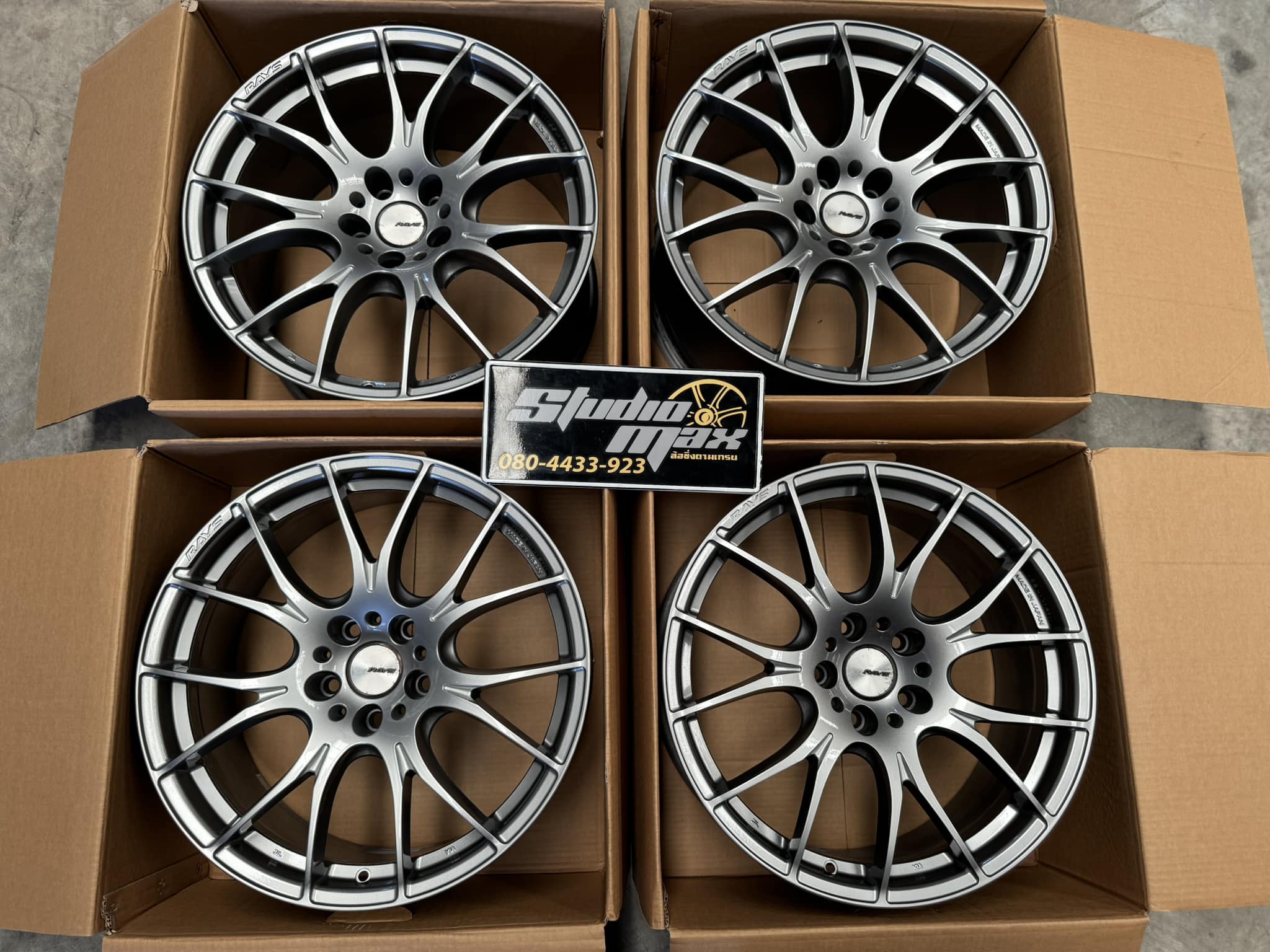 Rays Homura 2x7 Size 19 MADE IN JAPAN ?? #ล้อแท้มือสอง F8.5. R9 