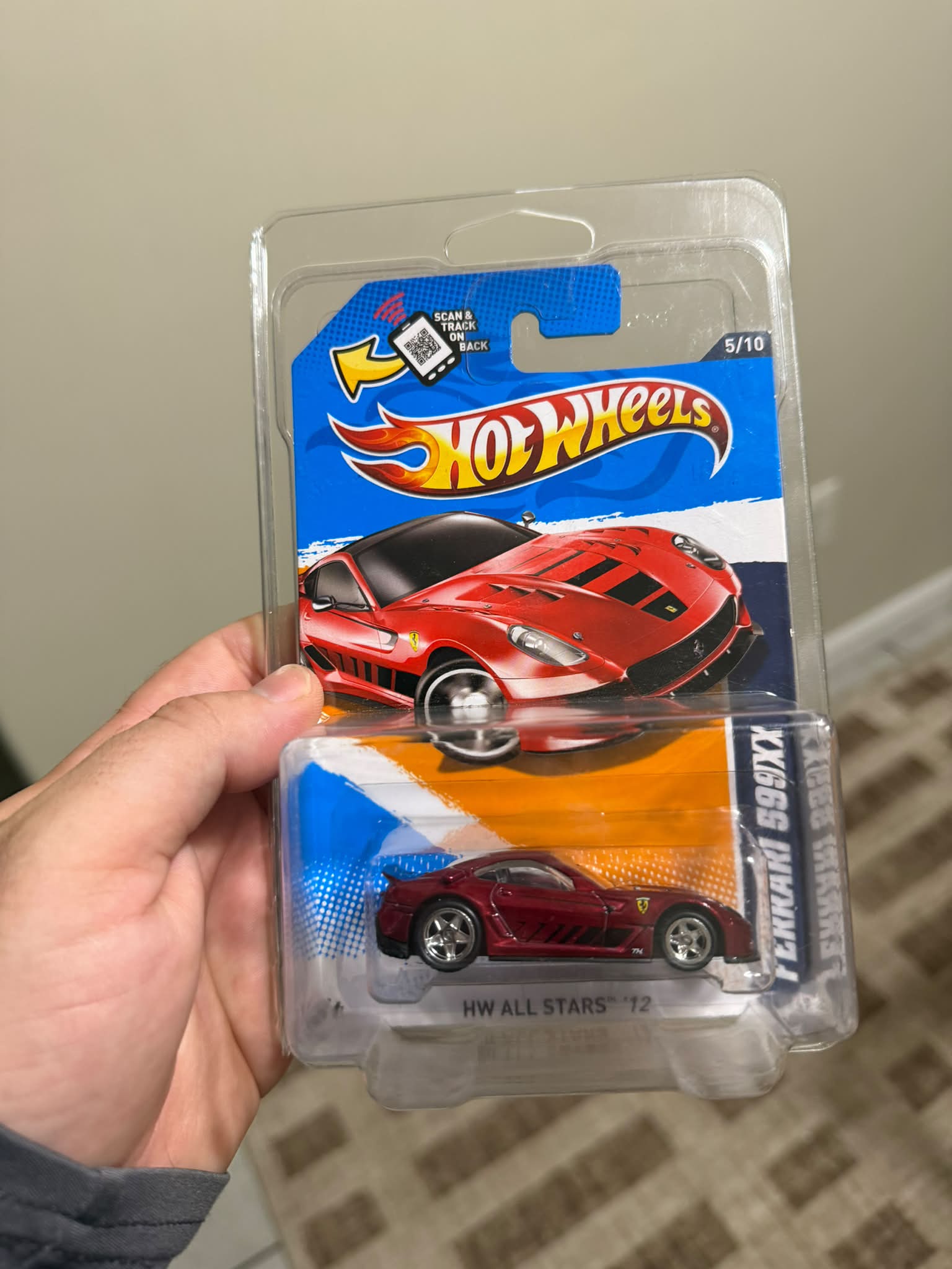 Ferrari 599XX Hot Wheels die-cast car for trade