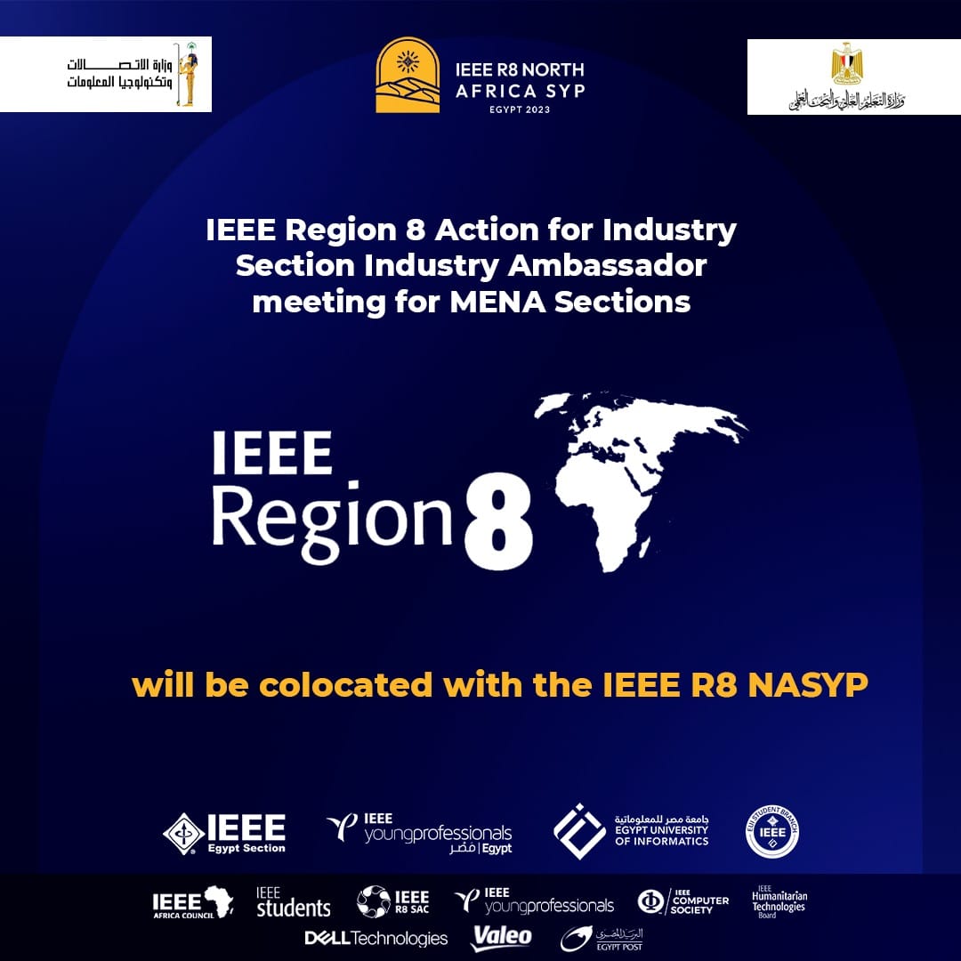 📢 Exciting updates! We are delighted to announce that IEEE Region 8 ...