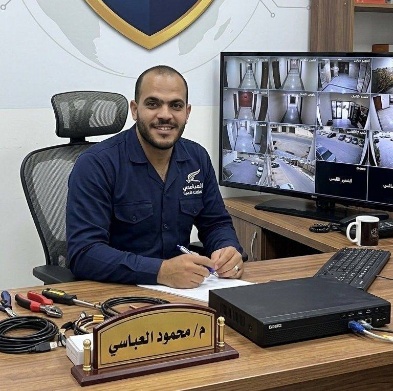 بفضل الله بعض اعمالنا السلم بيانوا العباسي لكاميرات المراقبه وكهرباء ...