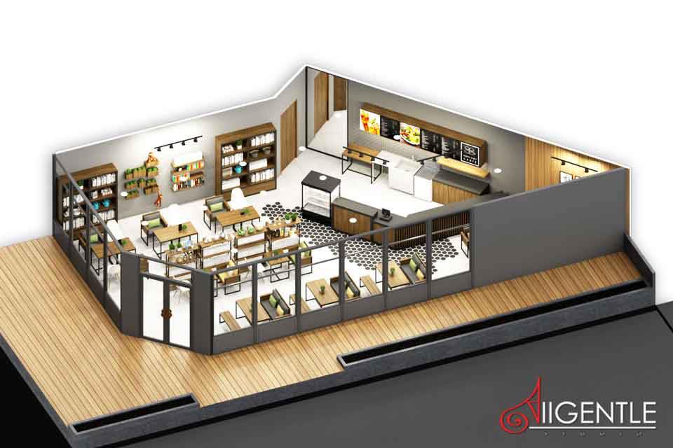 รับทำ 3D Perspective Interior Design ออกแบบภายใน งาน3D ทุกชนิด