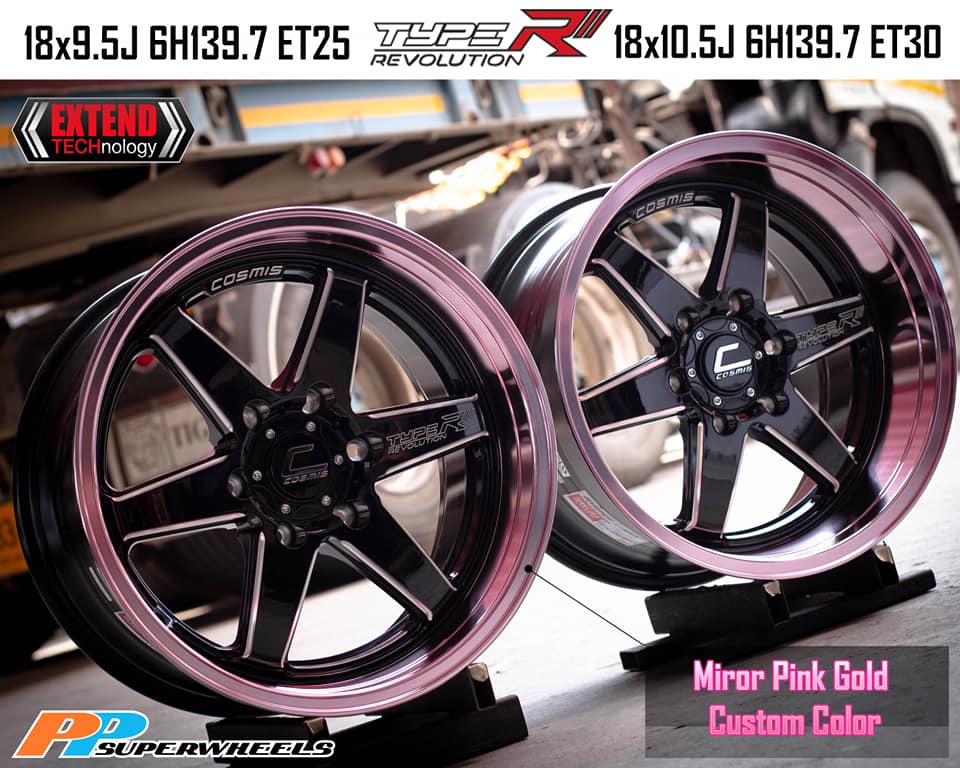 Cosmis Wheel - ต้อนรับวันสงกรานต์กับ TYPE-R Mirror Pink... | Facebook
