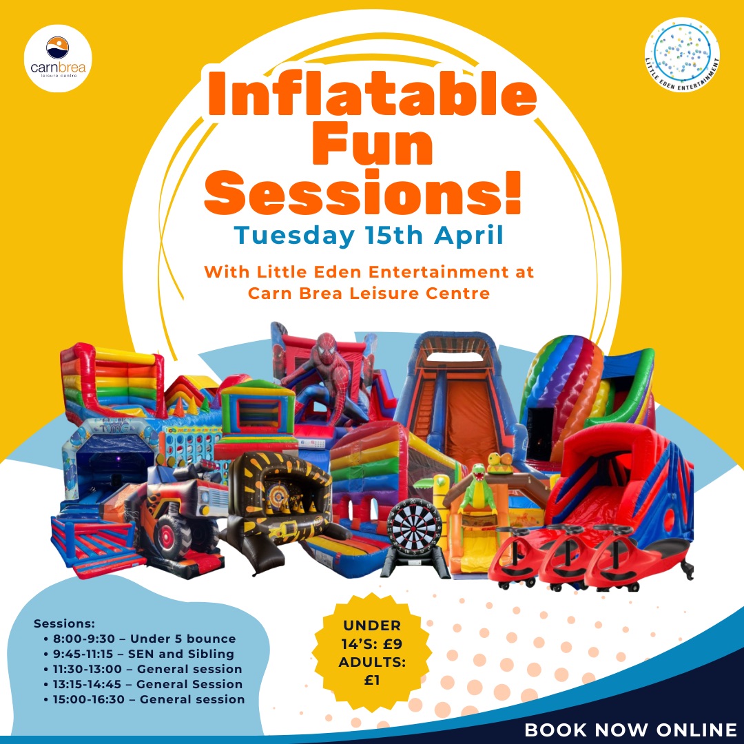 Indoor Easter Holidays Inflatable Fun Sessions